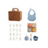 Set pentru bebeluşi, Vintage, Geantă retro cu set diversificare și accesori, 6 luni+