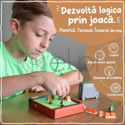 Joc logic Camp Guru Concentrare, rationament spatial si rezolvarea problemelor