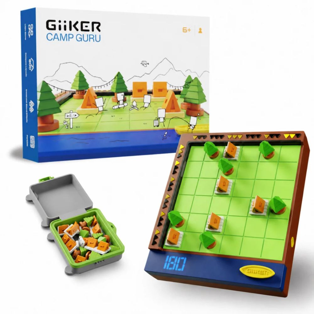 Joc de logică GiiKER Camp Guru cu 600 de provocări