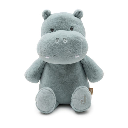 Hipopotam de pluș Jollein Hippo Happy în culoarea Misty Green