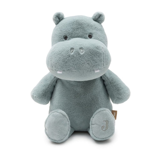 Hipopotam de pluș Jollein Hippo Happy în culoarea Misty Green