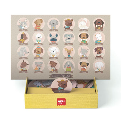 Joc Who is Who 2 în 1, cu tablă reversibilă , 48 de piese, APLI, 5 ani+