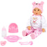Păpușă bebeluș Maria cu accesorii, Small Foot, 2 ani+