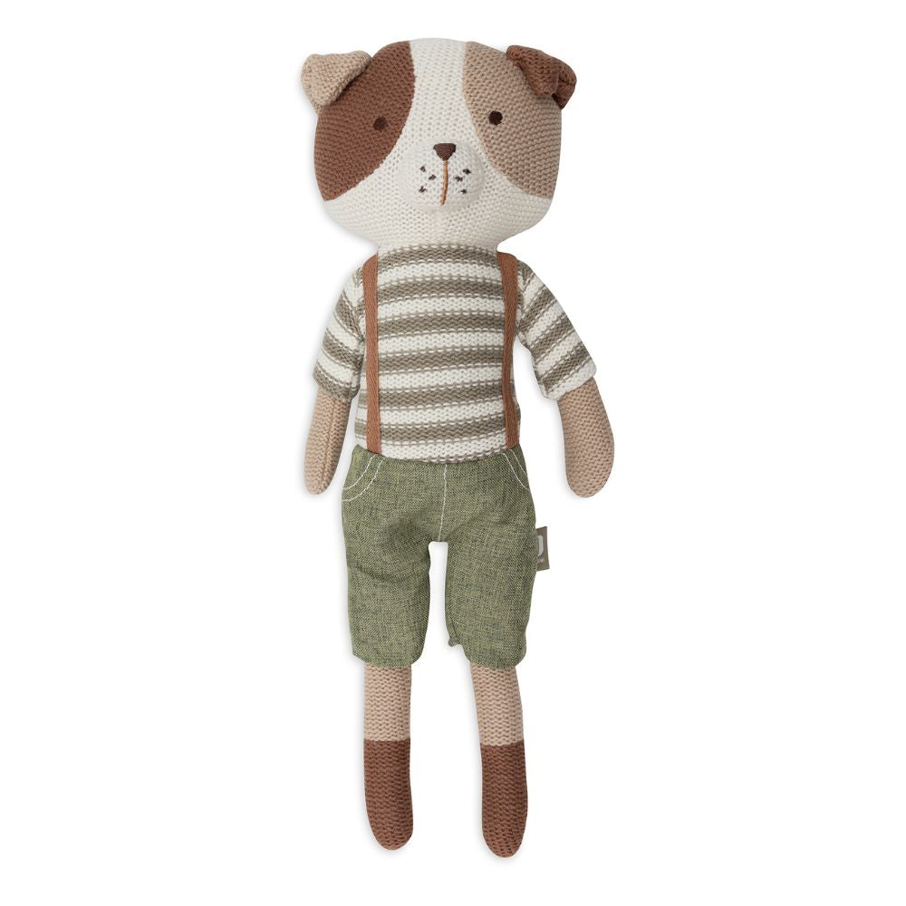 Jucărie de pluș pentru bebeluși și copii, Cățelul Mick, 40 cm, Jollein