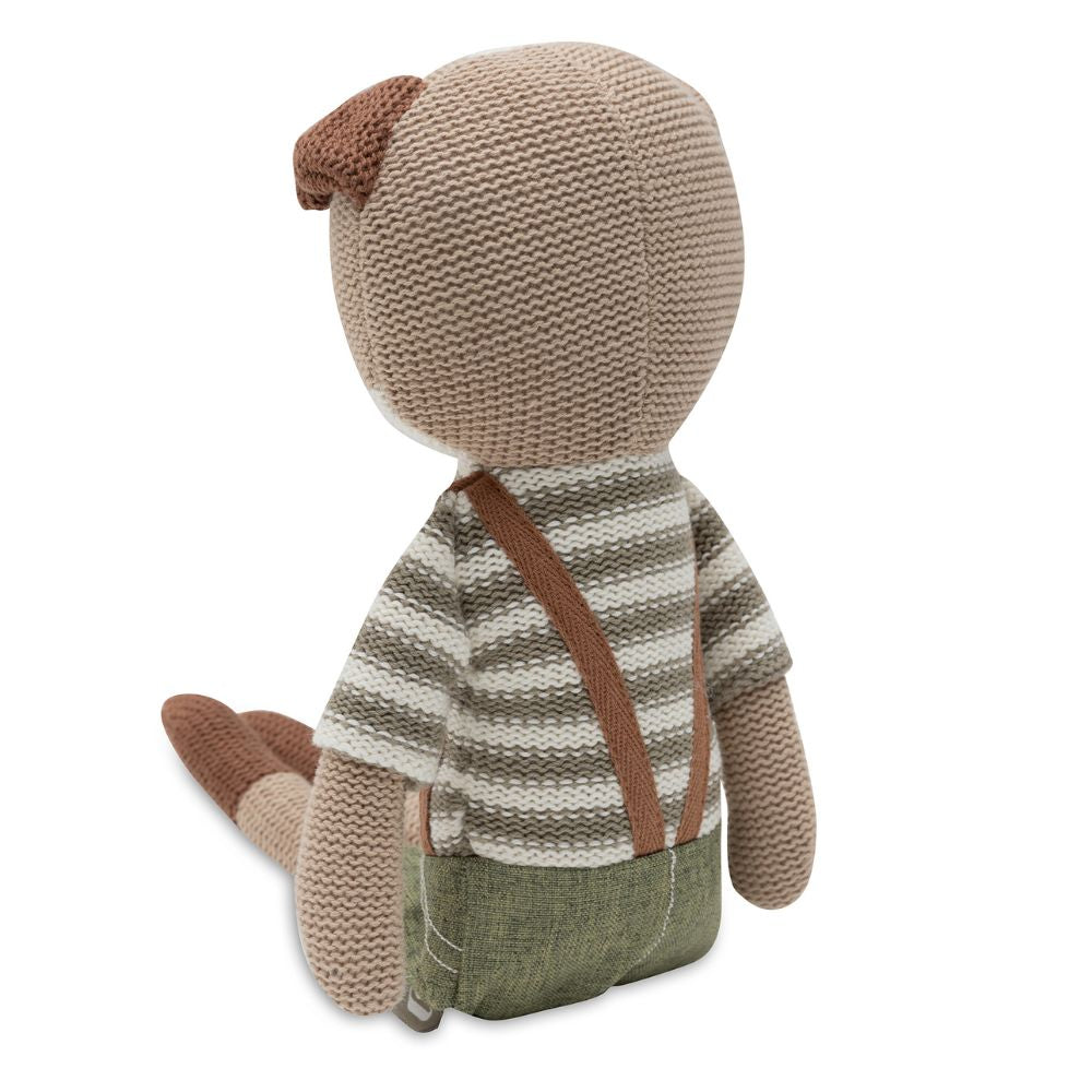 Jucărie de pluș pentru bebeluși și copii, Cățelul Mick, 40 cm, Jollein