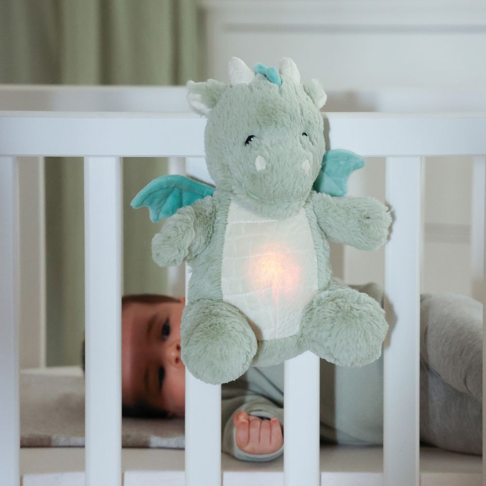 Jucărie de pluș muzicală cu lampă de veghe, LoveLight™ Dragon™, Cloud B, 0 luni+