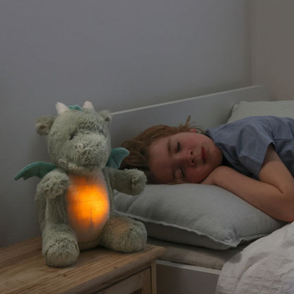 Jucărie de pluș muzicală cu lampă de veghe, LoveLight™ Dragon™, Cloud B, 0 luni+