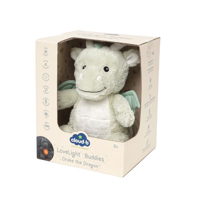 Jucărie de pluș muzicală cu lampă de veghe, LoveLight™ Dragon™, Cloud B, 0 luni+