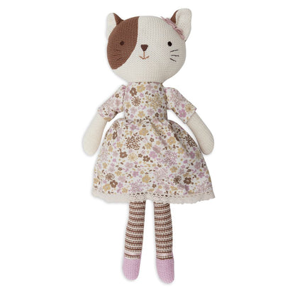Jucărie de pluș pentru bebeluși și copii, Pisica Jill, 40 cm, Jollein
