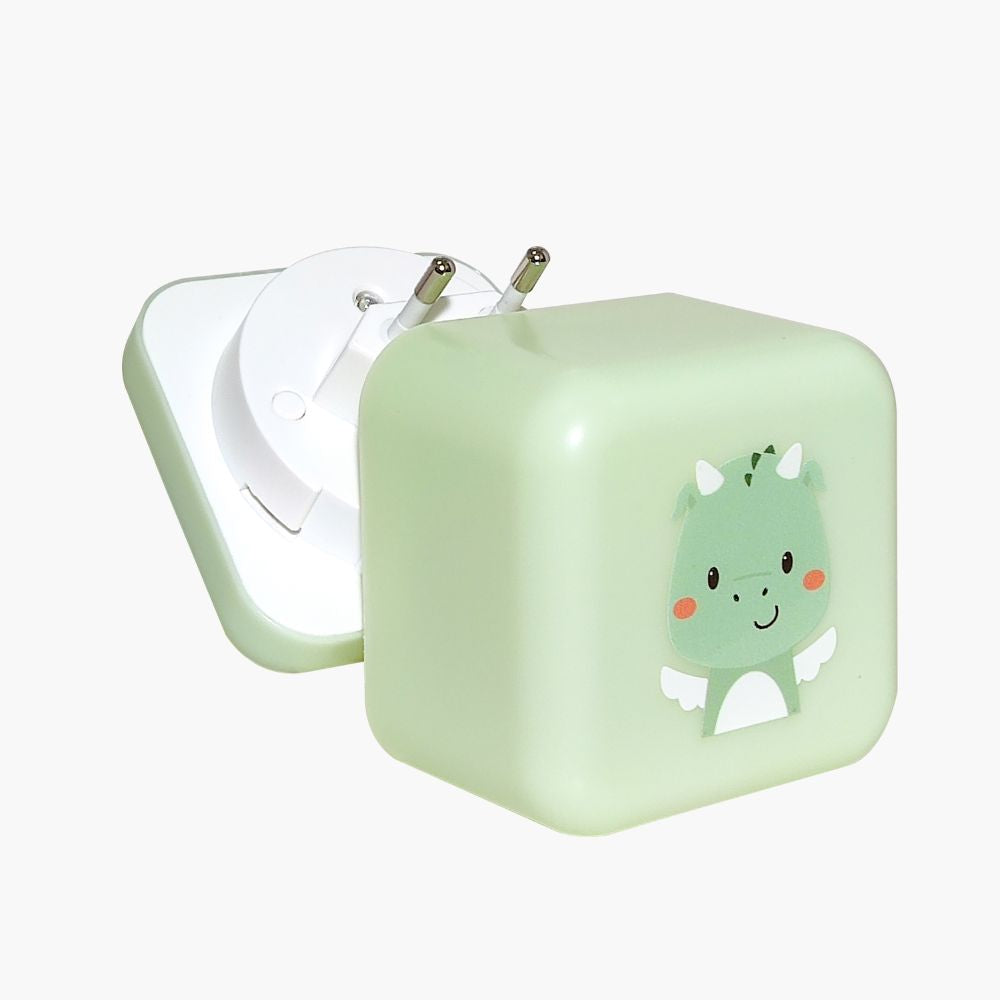 Lampă de veghe portabila copii, Cube B™, Dragonul Drake, Cloud B