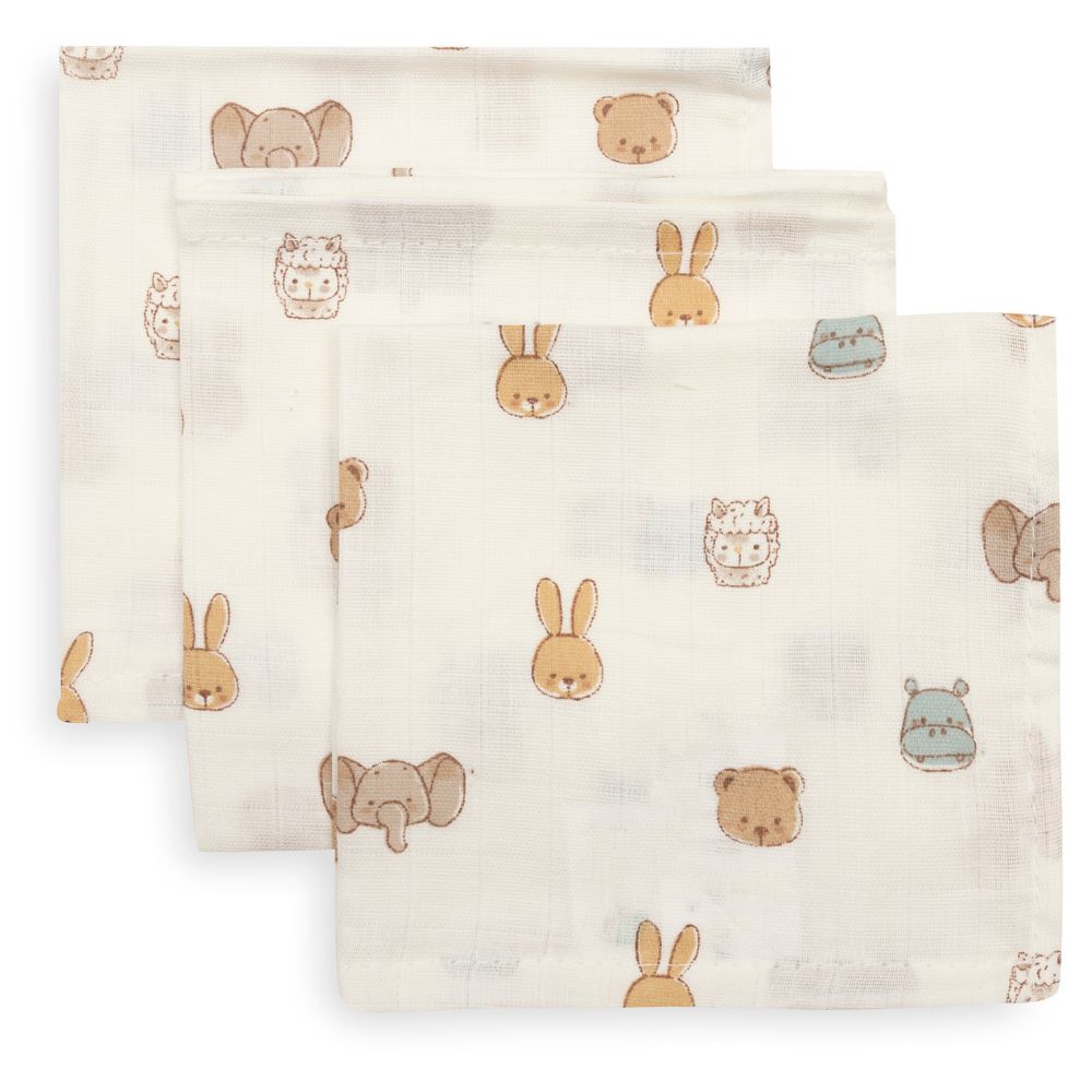 Museline bebe Jollies 31x31 cm, set 3 bucăți Jollein