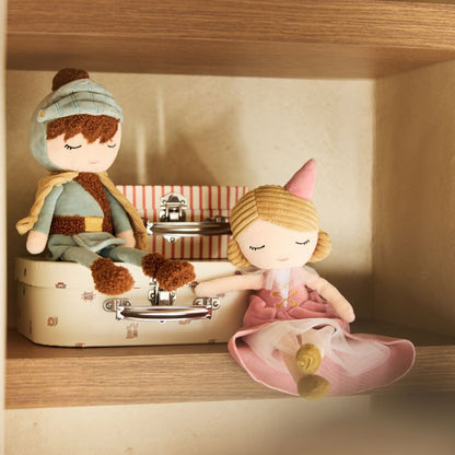 Păpușă textilă, Jucărie de pluș - Ducele Cavaler, Jollein, 34 cm, 0 luni+