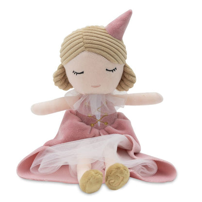 Păpușă textilă, Jucărie de pluș - Lady Lynn, Jollein, 34 cm, 0 luni+