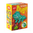 Puzzle 3D educativ, Dragon TURCOAZ, 6 ani+