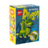 Puzzle 3D educativ, Dragon VERDE, 6 ani+