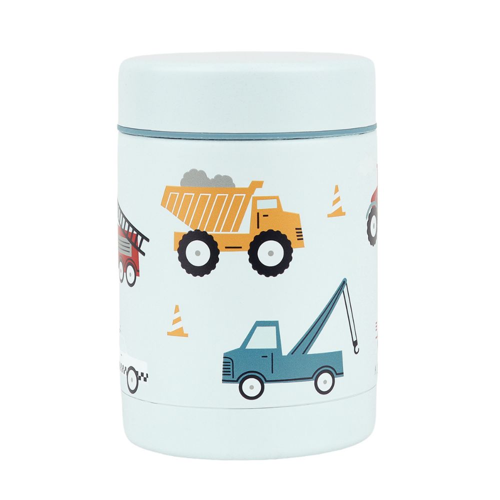 cutie termica mancare scoala inox in ghiozdan copii vehicule