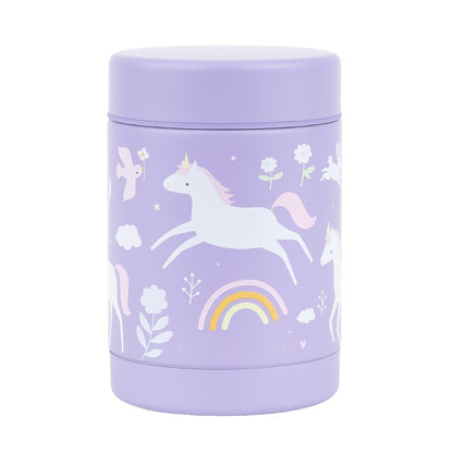 cutie termica pentru mancare inox 300ml model unicorn