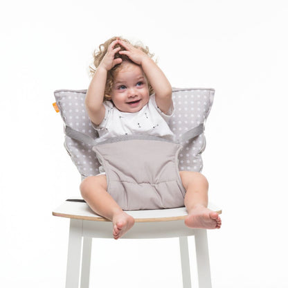 Scaun portabil bebeluși pliabil, reversibil și lavabil,Steluțe, Baby To Love