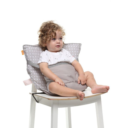 Scaun portabil bebeluși pliabil, reversibil și lavabil,Steluțe, Baby To Love