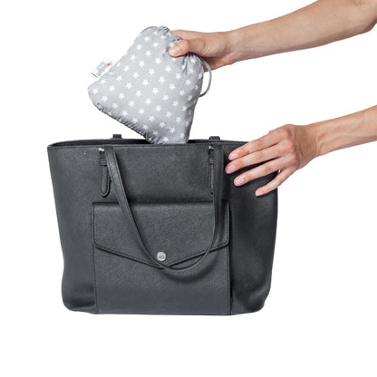 Scaun portabil bebeluși pliabil, reversibil și lavabil,Steluțe, Baby To Love