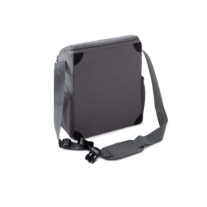 Scaun de masă portabil bebelusi cu spațiu de depozitare, Antracit, Baby To Love, 6 luni+