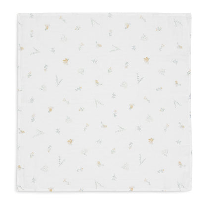 Set 3 museline din bumbac, Lovely Birds, Jollein, 70x70 cm, OEKO-TEX