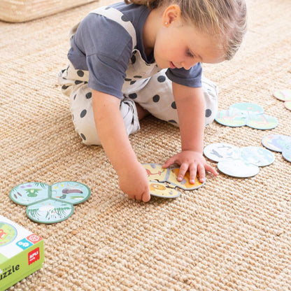 Set 8 Trio Puzzle-uri educative, Animalele și Habitatele lor, APLI, 3+ ani