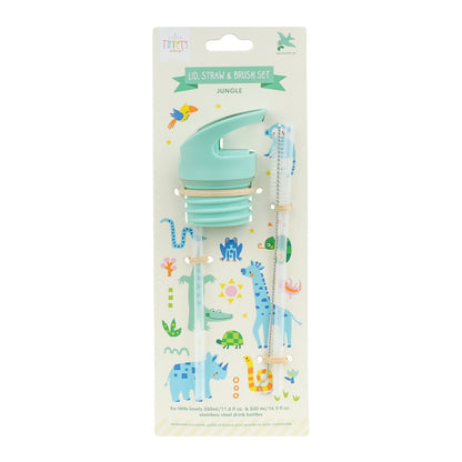 compatibilitate set capac pai sticla inox 350ml si 500ml jungle