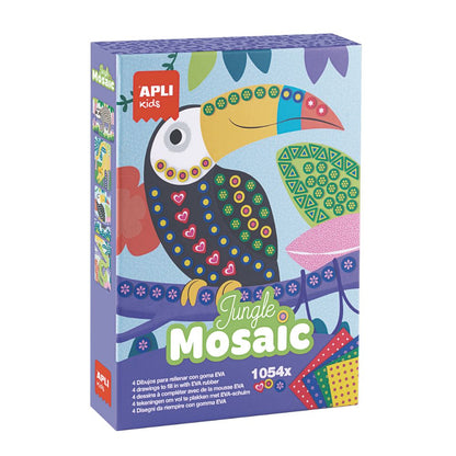 Mozaic cu spumă EVA APLI Junglă