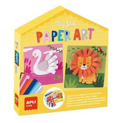 Set creativ APLI My First Paper Art cu animale