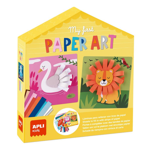 Set creativ APLI My First Paper Art cu animale