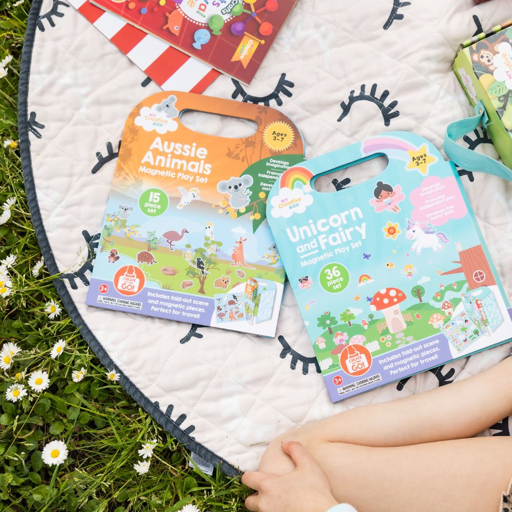 Set Creativ Magnetic, Animale Australiene, My Creative Box, 3 ani+