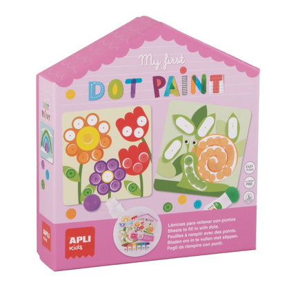 Set creativ, Primele mele picturi cu degetul, APLI, 3 ani+