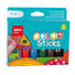 Set Creioane colorate solide, 6 culori, APLI,3 ani+