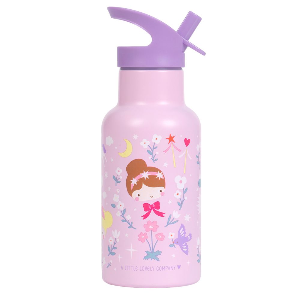sticla apa copii scoala inox 350ml model printese