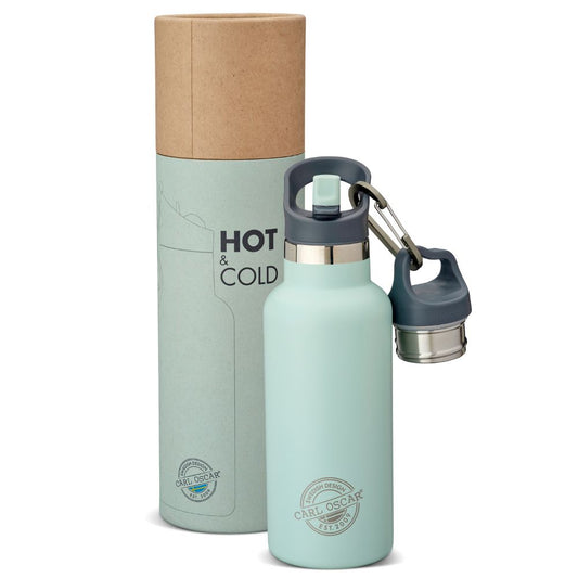 Sticlă termos TEMPflask verde 500 ml de la Carl Oscar