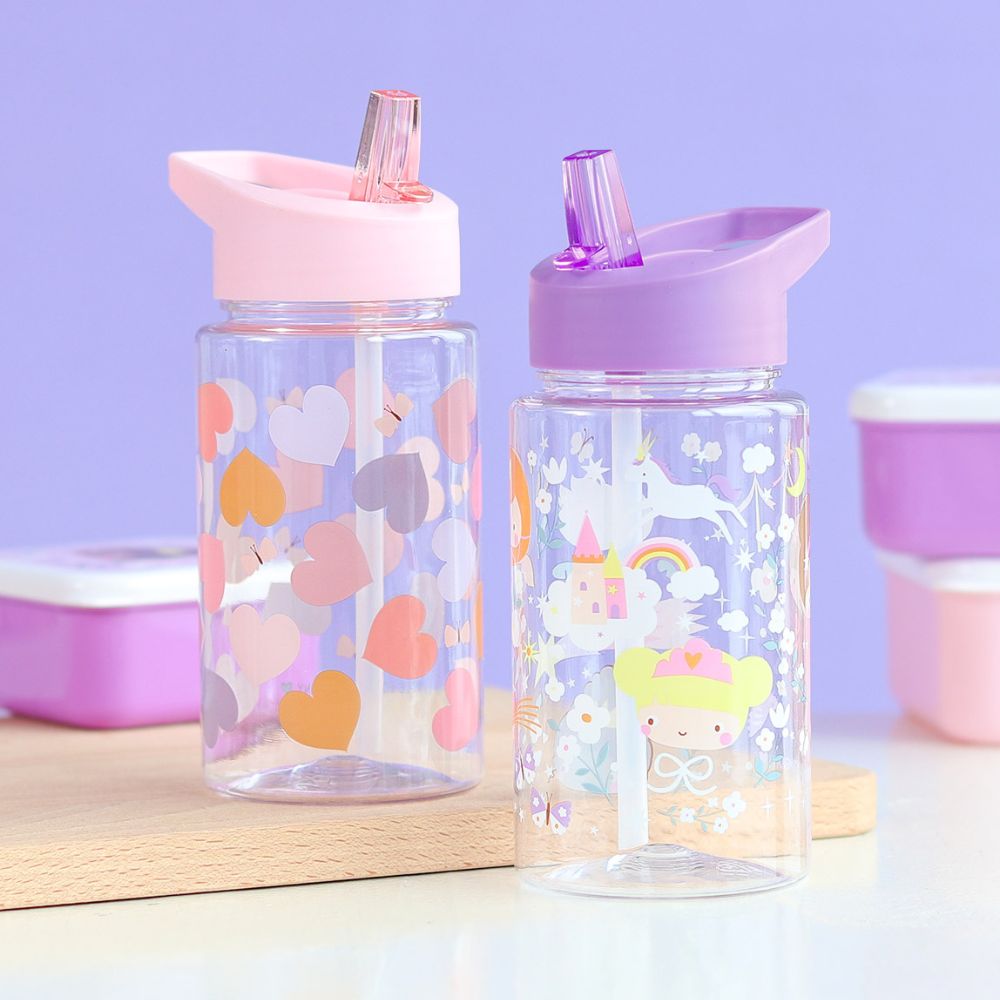 comparatie sticla copii Tritan 450ml vs inox 350ml 500ml model printese