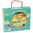 Set 4 puzzle-uri, Vilac, Animale de la ZOO, 4x6 piese, 2 ani+