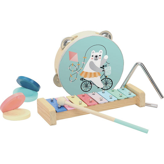 Set instrumente muzicale din lemn Carlslund